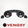 Audi A6 C5 2000-2004 Petrol 260 KM/H Aftermarket Black Gauge Faces