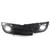 Front Fog Light Grille Cover Bezel w/Chrome Ring